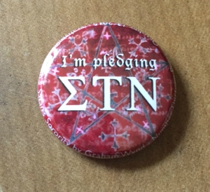 Pledging Sigma Tau Nu